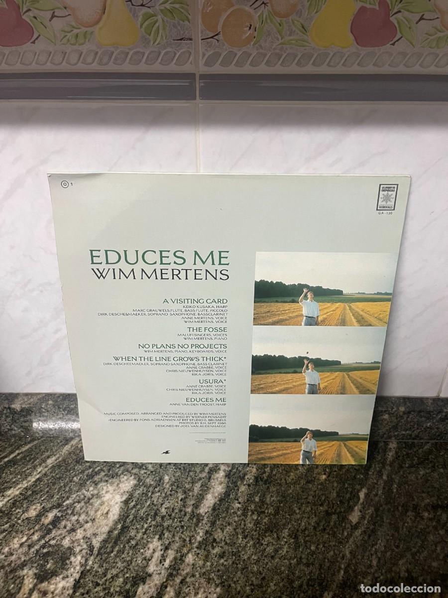 Discos de vinilo: Wim Mertens Educes Me - Foto 2