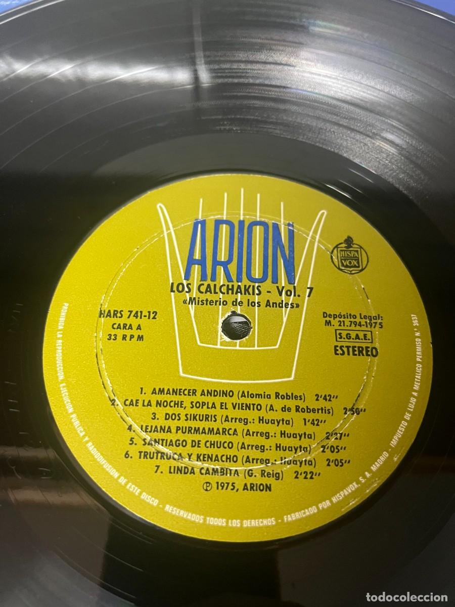 Discos de vinilo: Los Calchakis Misterio De Los Andes - Foto 4