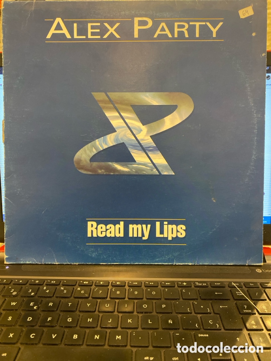 Discos de vinilo: ALEX PARTY - READ MY LIPS MAXI SINGLE SPAIN - Foto 1