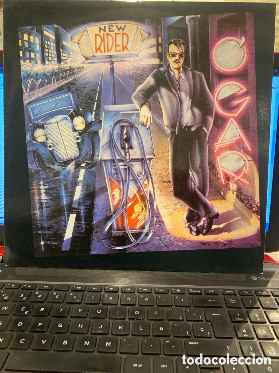 Discos de vinilo: OGAR - NEW RIDER MAXI SINGLE SPAIN - Foto 1