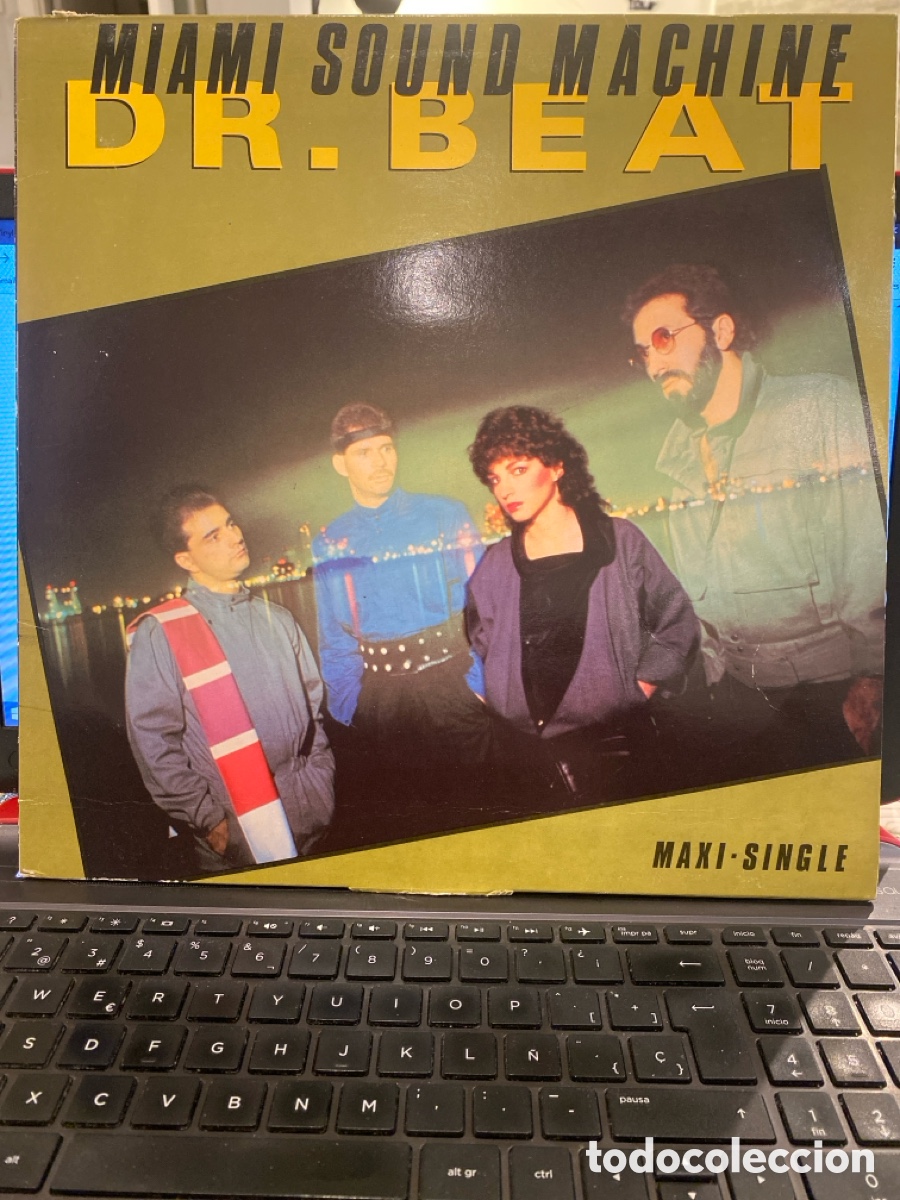 Discos de vinilo: MIAMI SOUND MACHINE - DR. BEAT MAXI SINGLE SPAIN - Foto 1