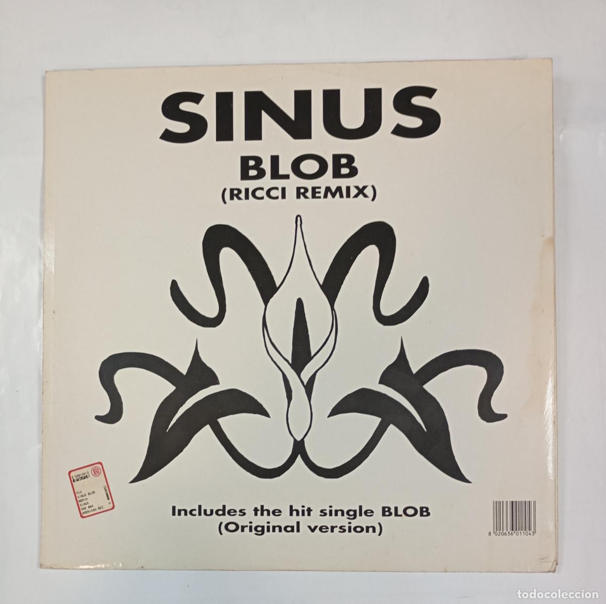 Discos de vinilo: SINUS BLOB. RICCI REMIX. MAXI-SINGLE. TDKDA14 - Foto 2