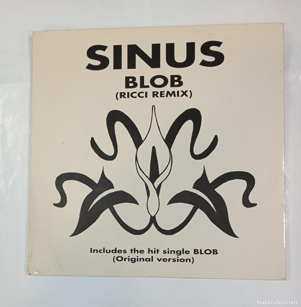 Discos de vinilo: SINUS BLOB. RICCI REMIX. MAXI-SINGLE. TDKDA14 - Foto 1