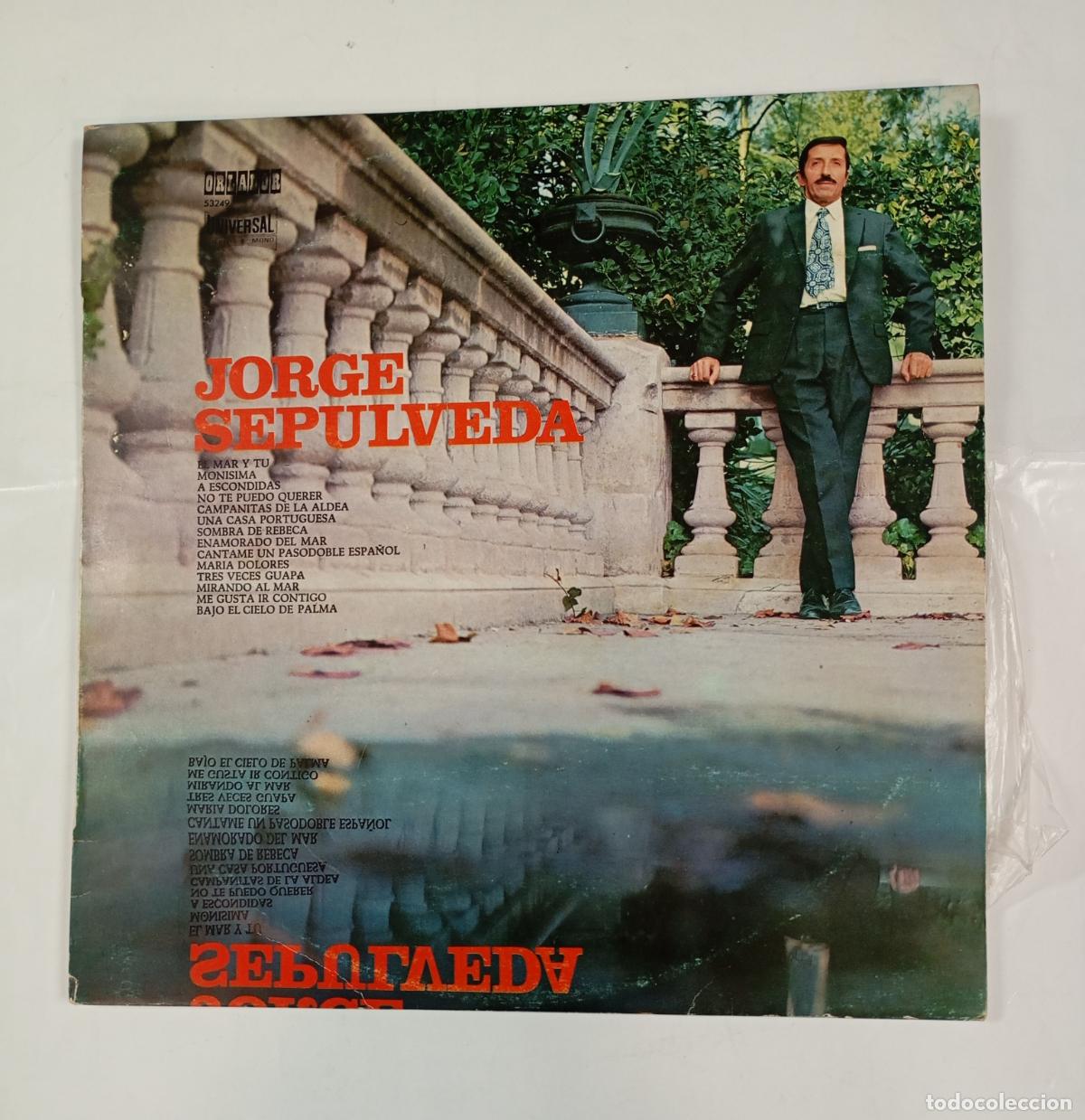 Disques de vinyle: JORGE SEP&Uacute;LVEDA. LP. TDKDA86