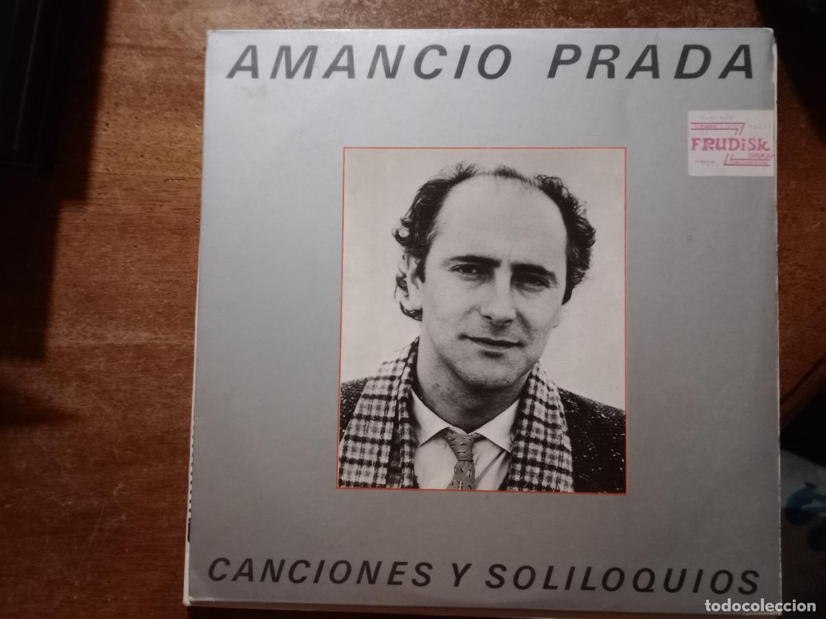 Discos de vinilo: Amancio Prada - canciones y soliloquios - Foto 1