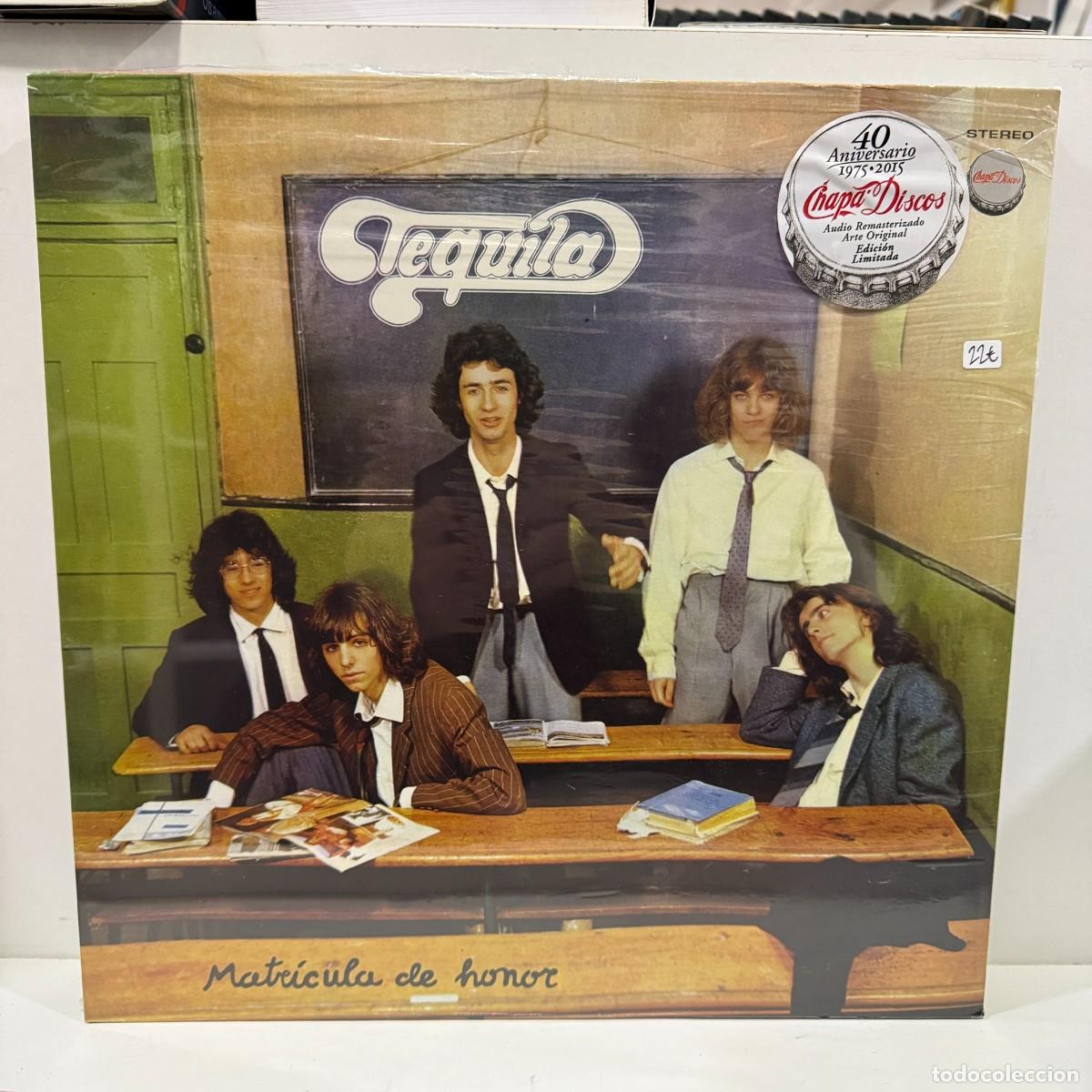 Discos de vinilo: Tequila - Matr&iacute;cula De Honor (LP) *Precintado* - Foto 1