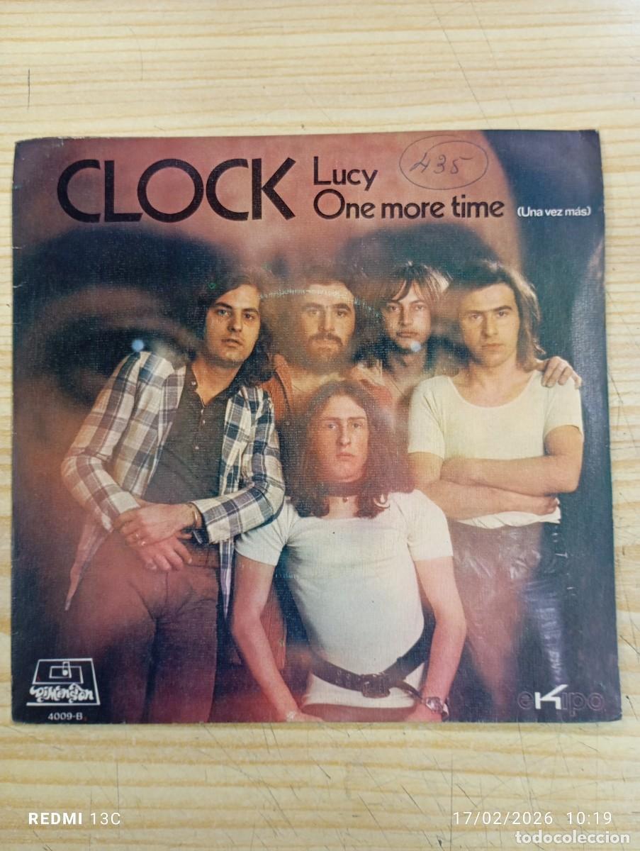 Discos de vinilo: SINGLE CLOCK. LUCY / ONE MORE TIME - UNA VEZ MAS - Foto 1