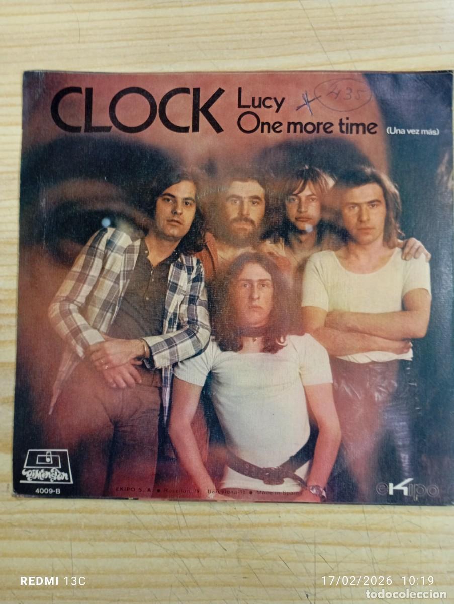 Discos de vinilo: SINGLE CLOCK. LUCY / ONE MORE TIME - UNA VEZ MAS - Foto 2