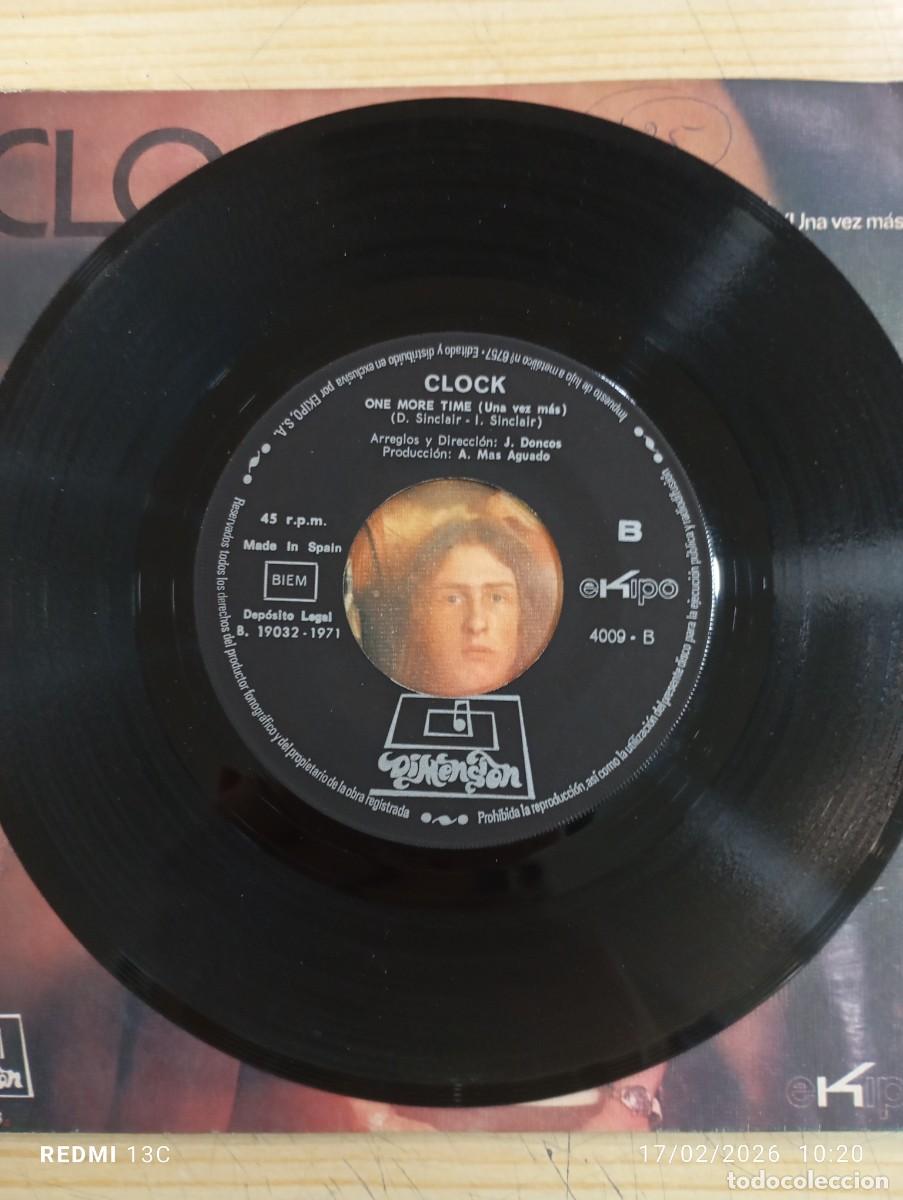Discos de vinilo: SINGLE CLOCK. LUCY / ONE MORE TIME - UNA VEZ MAS - Foto 5