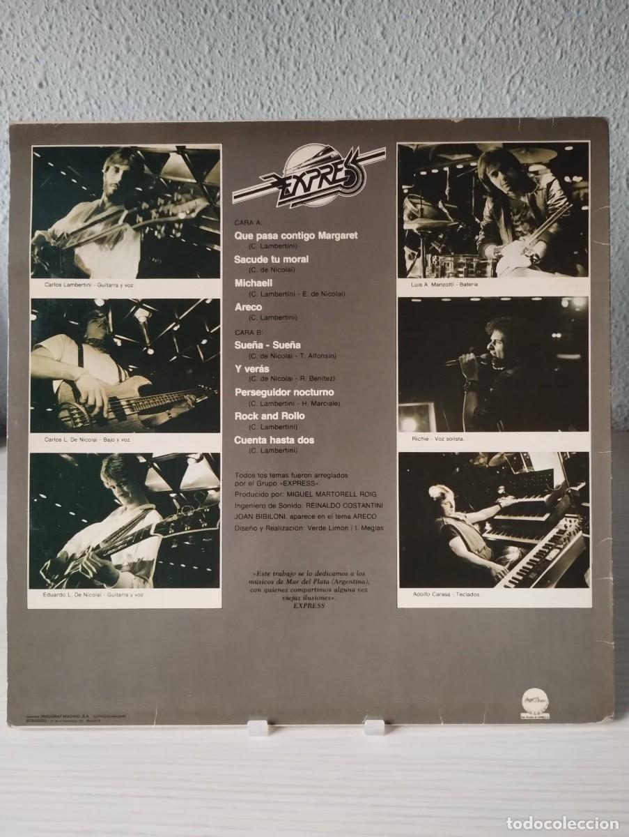Discos de vinilo: EXPRESS Express (Chapa Discos HS-35.065, Espa&ntilde;a 1983) - Foto 2