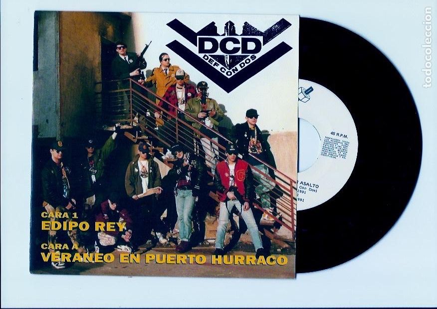 Discos de vinilo: DEF CON DOS. Edipo rey. (vinilo single 1991) - Foto 1