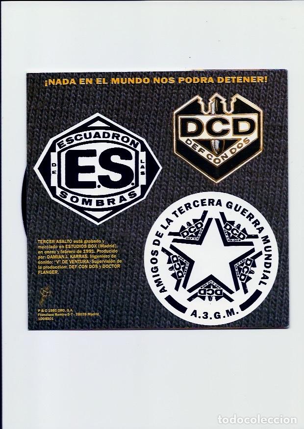 Discos de vinilo: DEF CON DOS. Edipo rey. (vinilo single 1991) - Foto 2