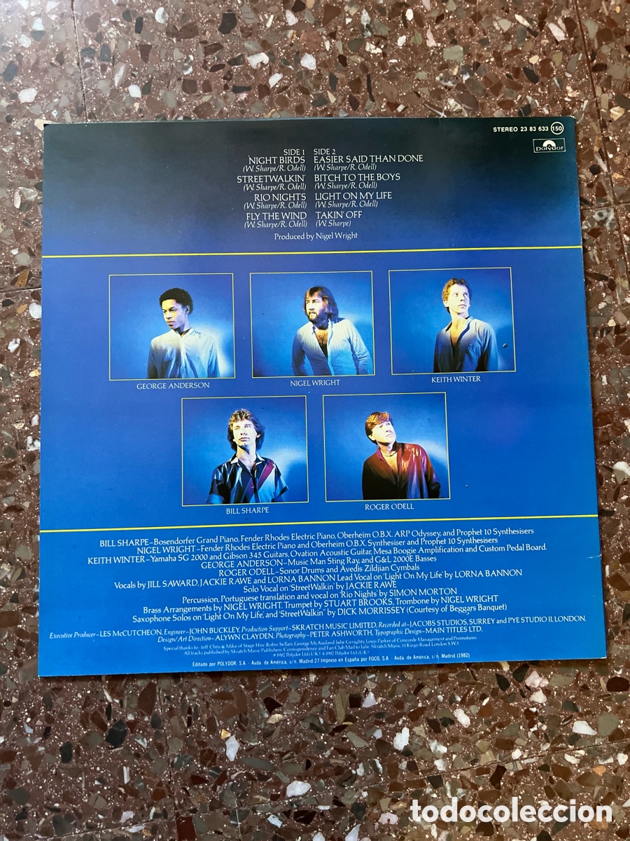 Discos de vinilo: Vinilo de Shakatak &ndash; Night Birds - Foto 3