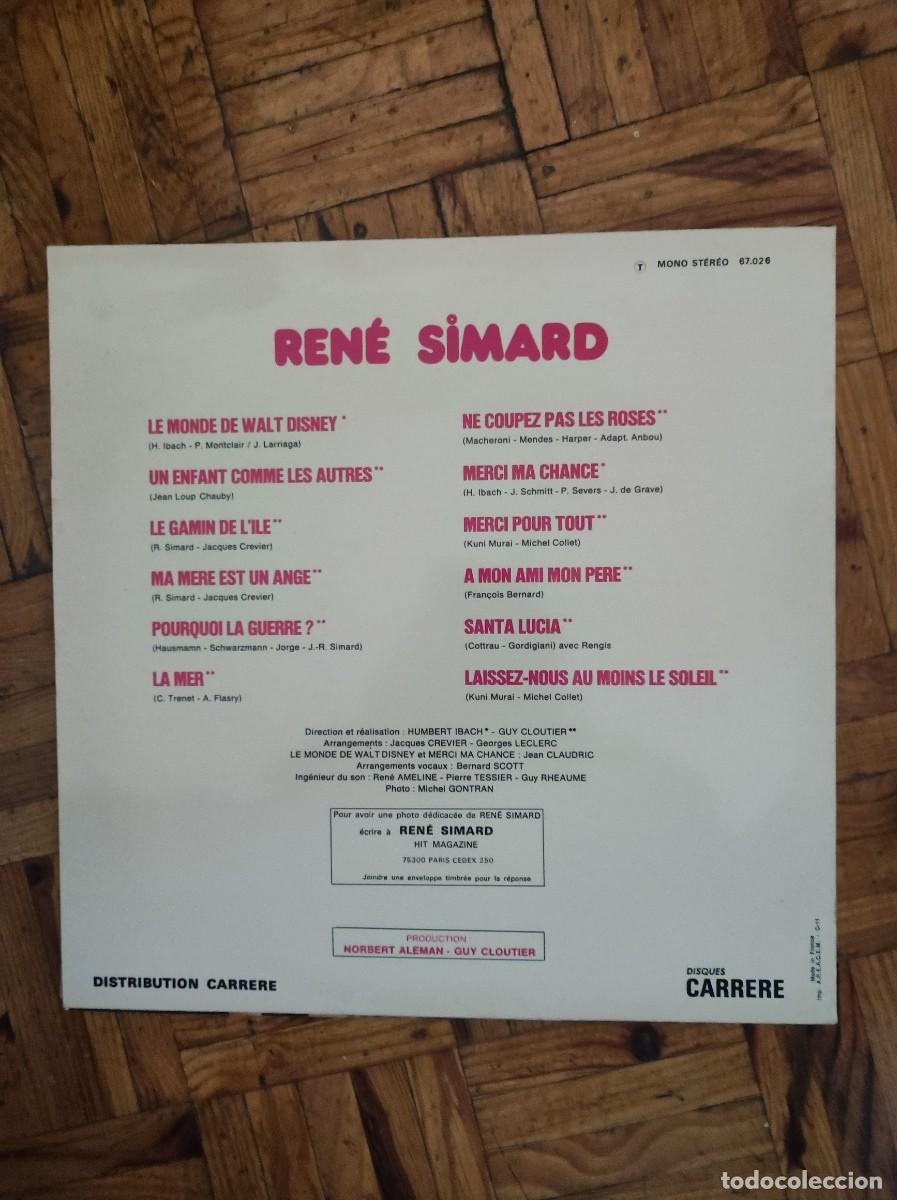 Discos de vinilo: Le Monde de Walt Disney LP - Foto 2