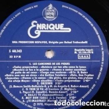 Discos de vinilo: Enrique y Ana LP Hispavox 1978 - Foto 4