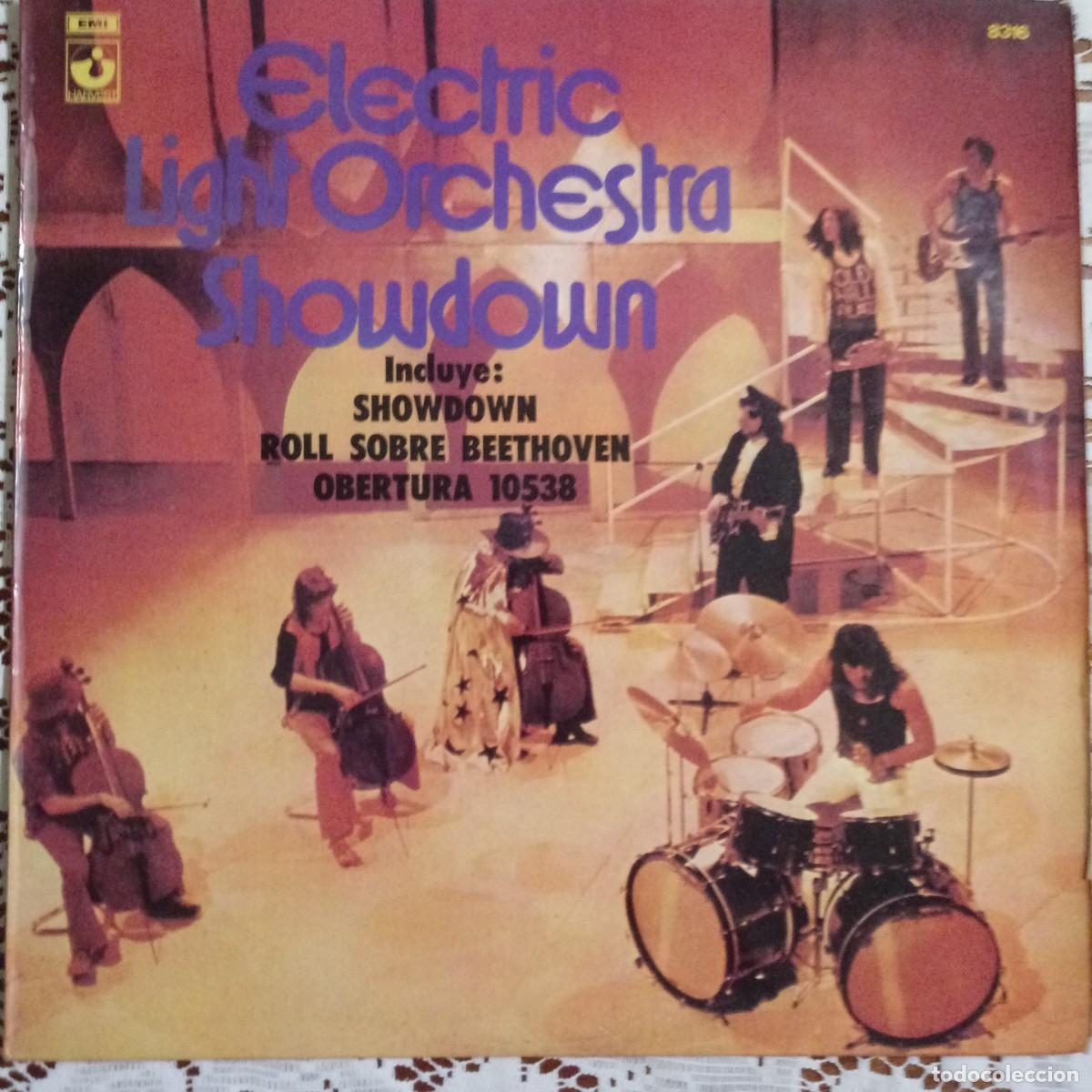 Discos de vinilo: Electric Light Orchestra (ELO) - Showdown (LP Argentina) - Foto 1