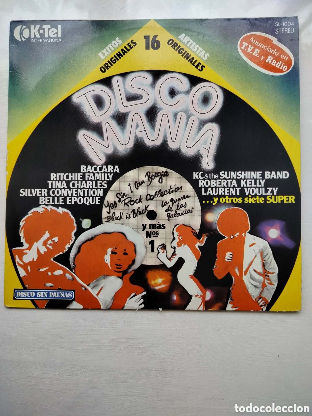 Discos de vinilo: Disco Man&iacute;a LP 1978. - Foto 1