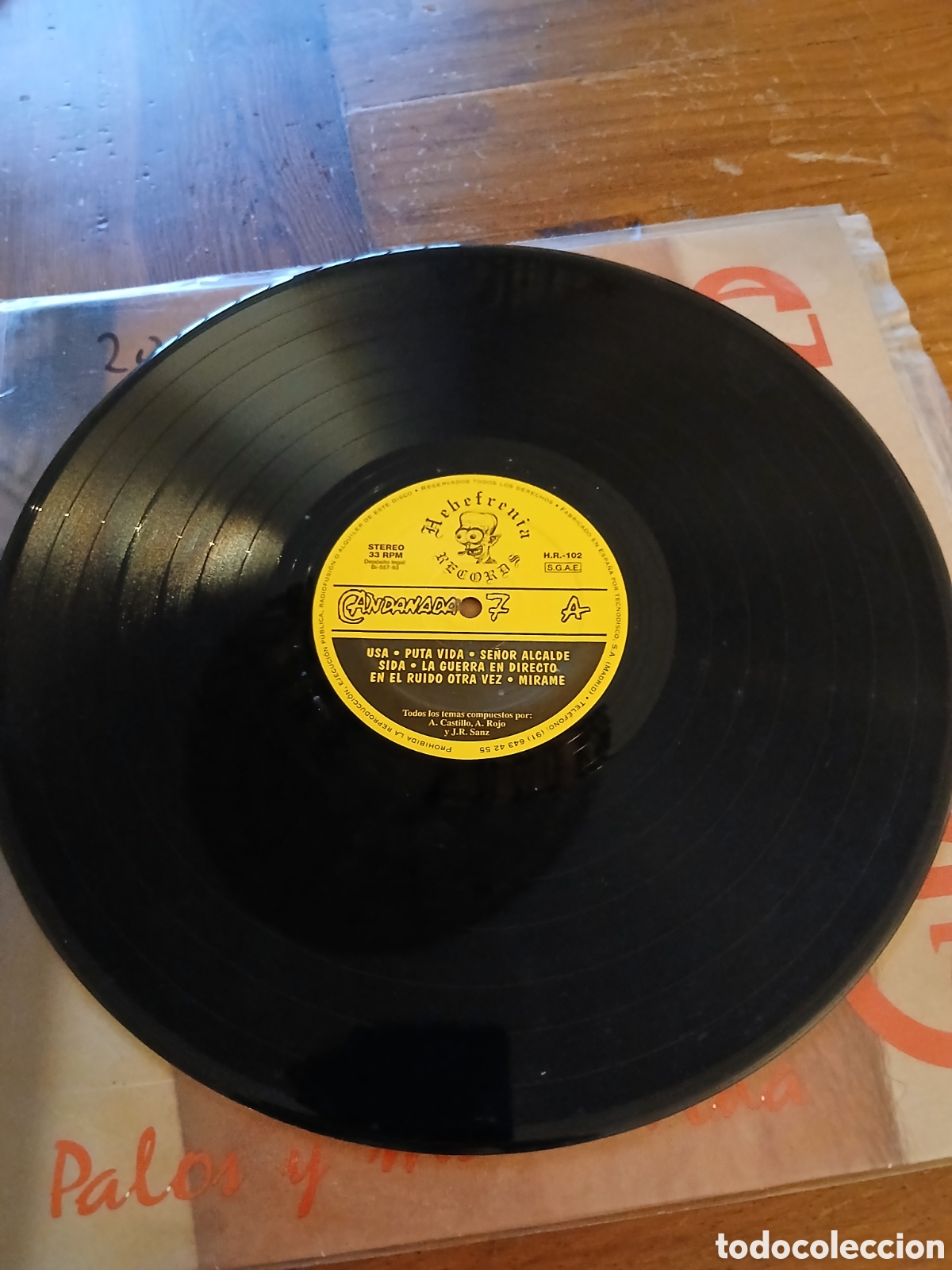 Discos de vinilo: Andanada 7 -palos y mala vuda - Foto 2