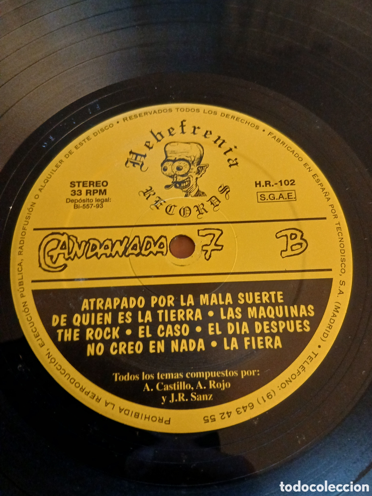Discos de vinilo: Andanada 7 -palos y mala vuda - Foto 3