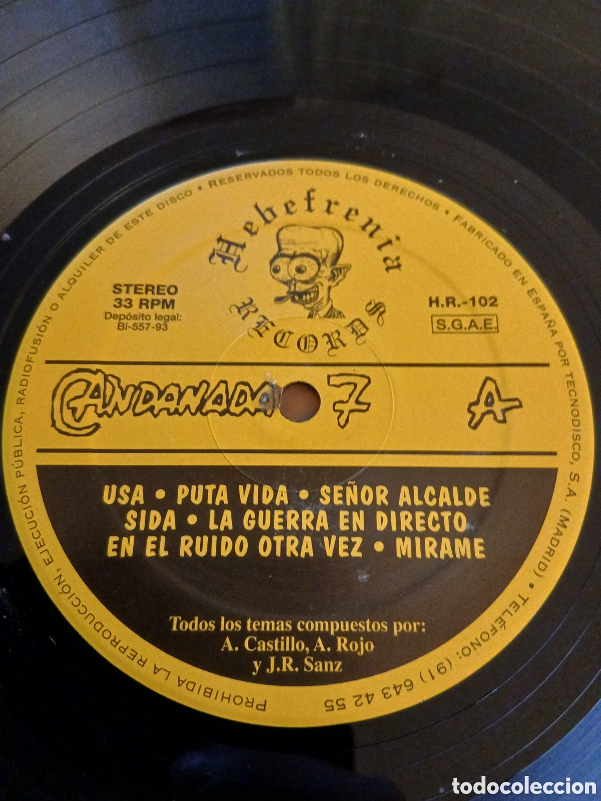 Discos de vinilo: Andanada 7 -palos y mala vuda - Foto 1