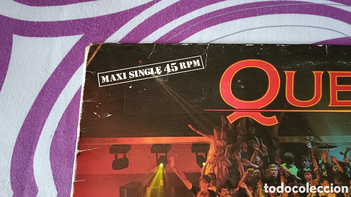 Discos de vinilo: Queen &ndash; Friends Will Be Friends Maxi Single - Foto 2