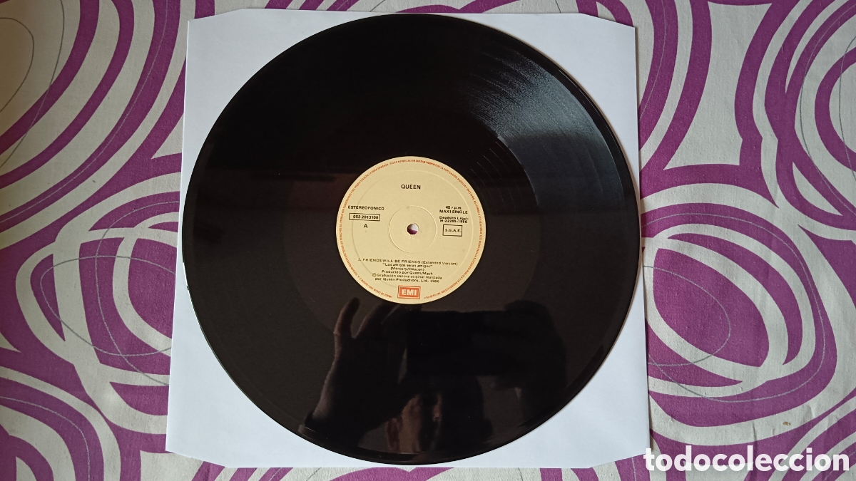 Discos de vinilo: Queen &ndash; Friends Will Be Friends Maxi Single - Foto 3
