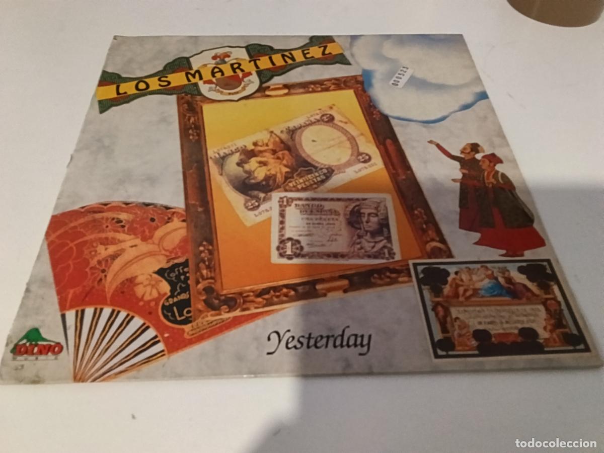 Discos de vinilo: Los martinez-yesterday.lp - Foto 1