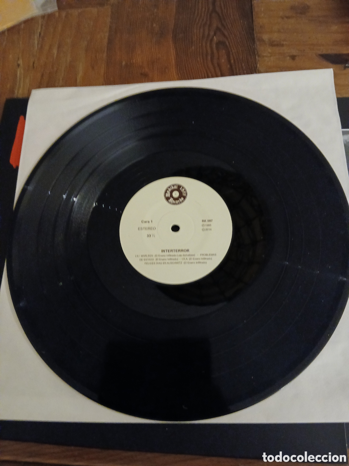 Discos de vinilo: Interterror lp con insert - Foto 3