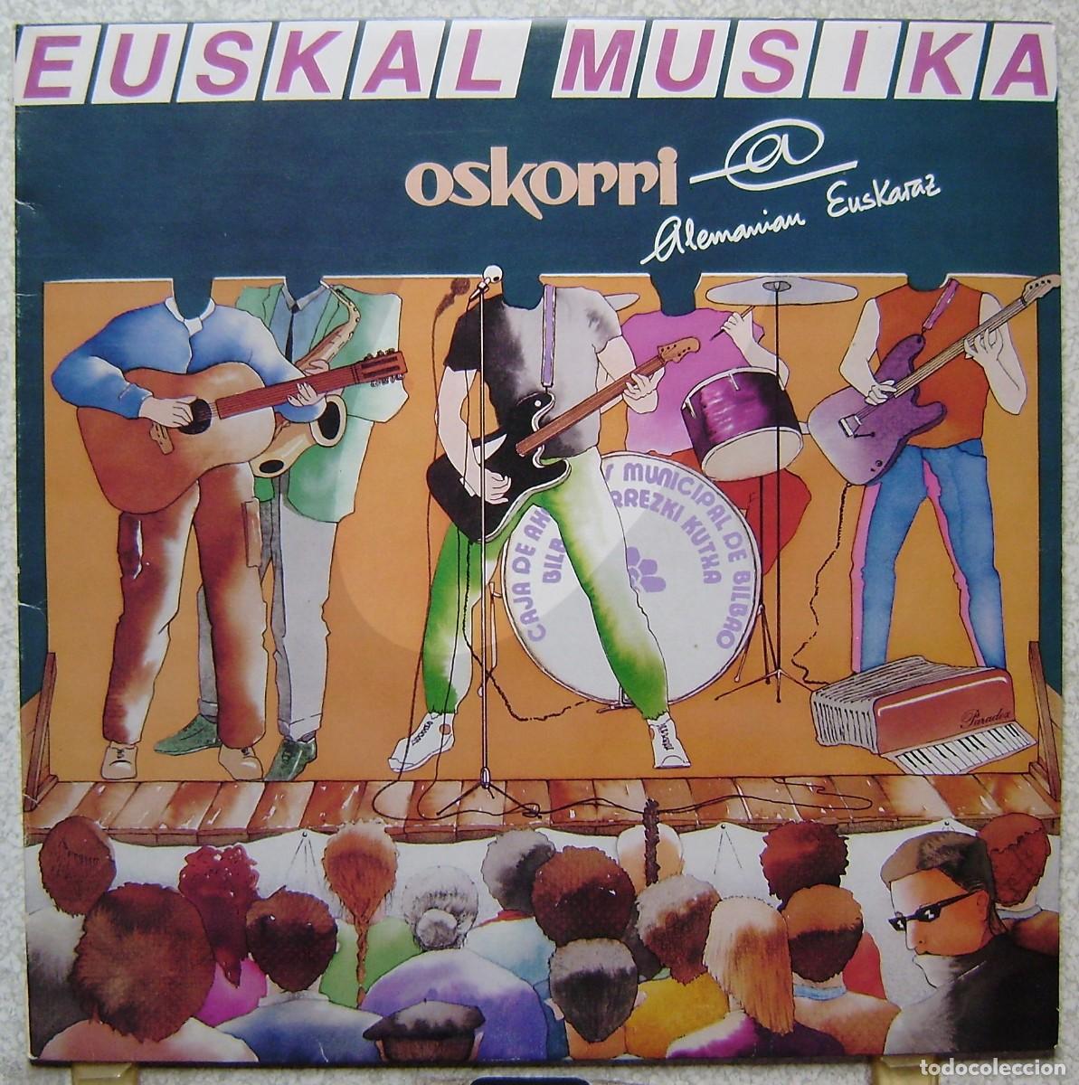 Discos de vinilo: OSKORRI.ALEMANIAN EUSKARAZ..EX - Foto 1