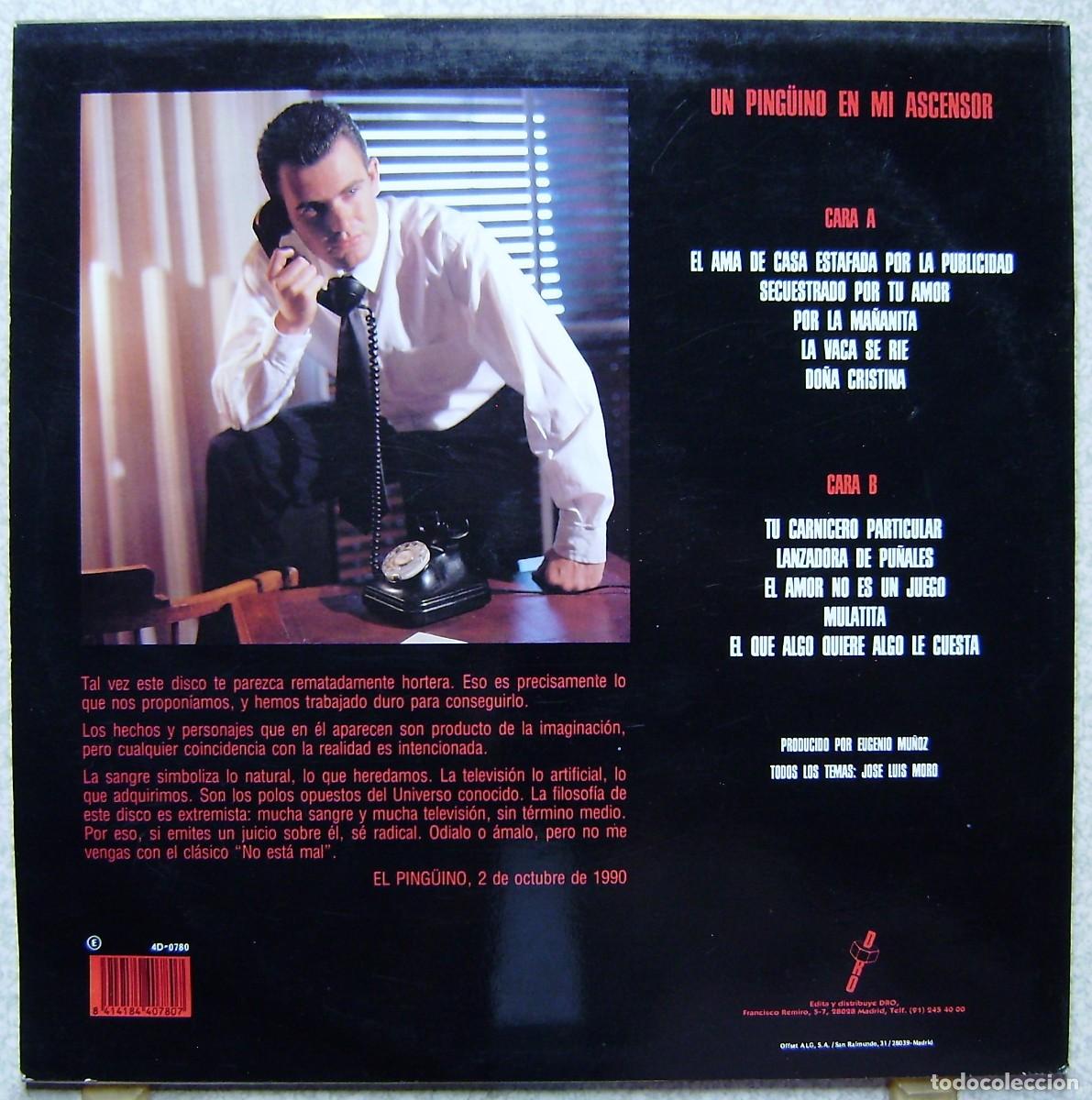 Discos de vinilo: UN PINGUINO EN MI ASCENSOR - Foto 2