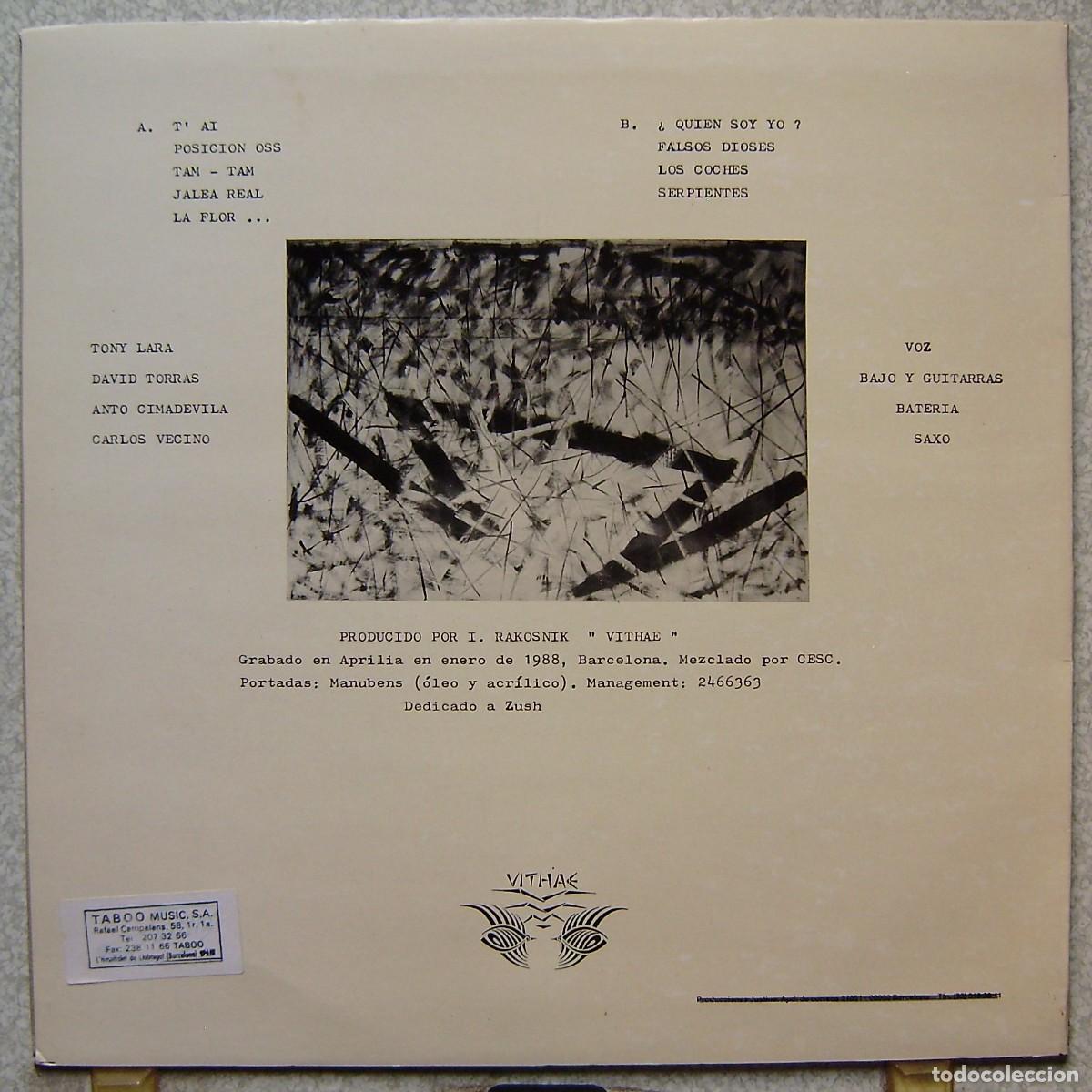 Discos de vinilo: FALSOS DIOSES........EX......... - Foto 2