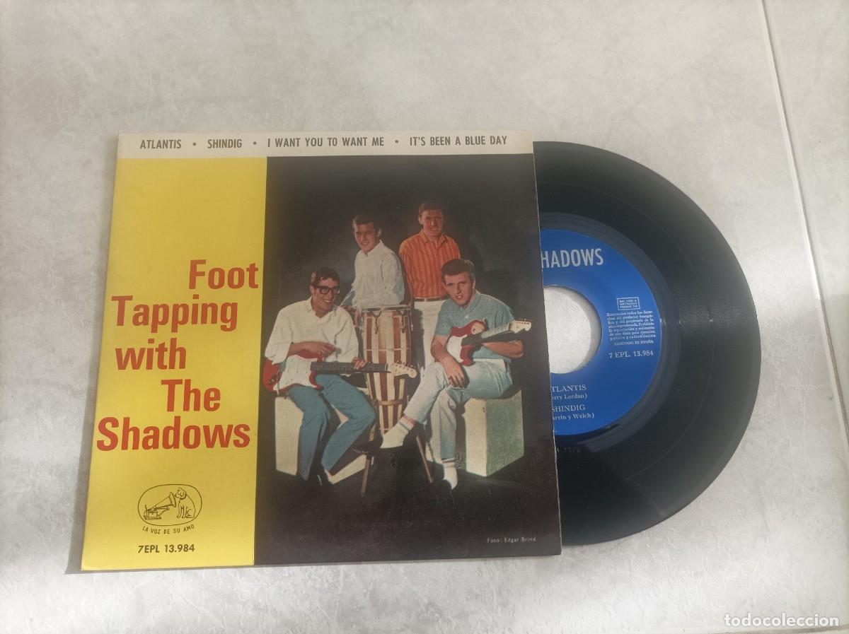 Discos de vinilo: Foot tapping with the shadows ep - Foto 1