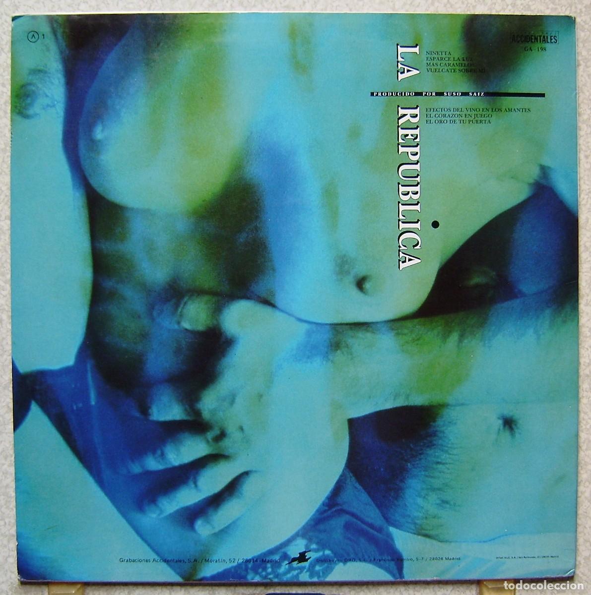 Discos de vinilo: LA REPUBLICA...EX............ - Foto 2