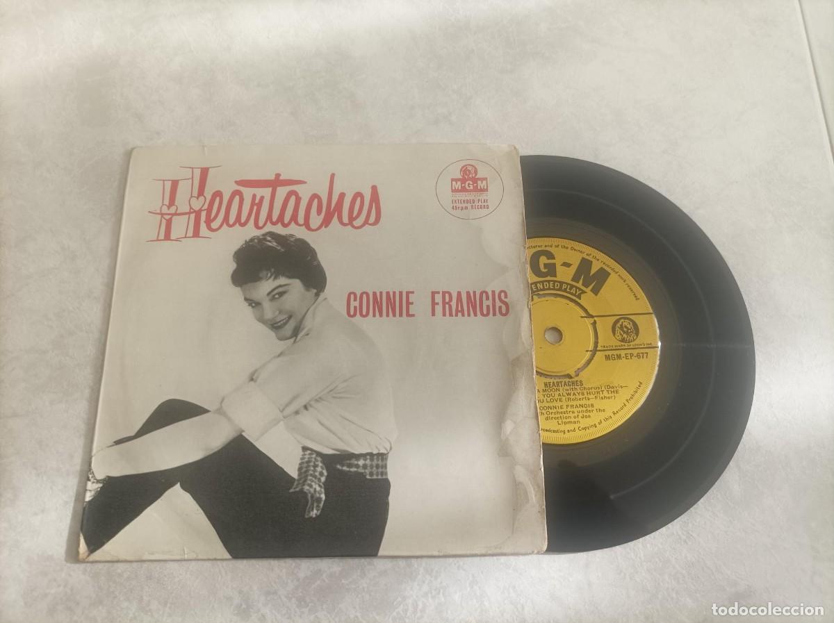 Discos de vinilo: Connie Francis ep original Uk - Foto 1