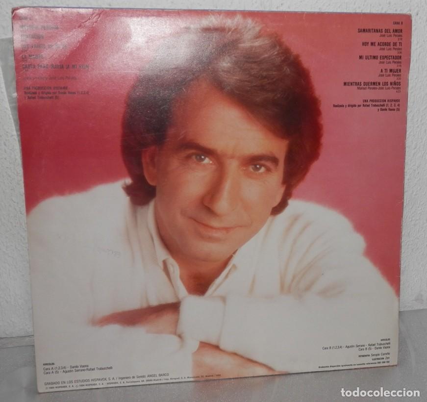 Discos de vinilo: DISCO LP DE VINILO DE JOS&Eacute; LUIS PERALES - Foto 2