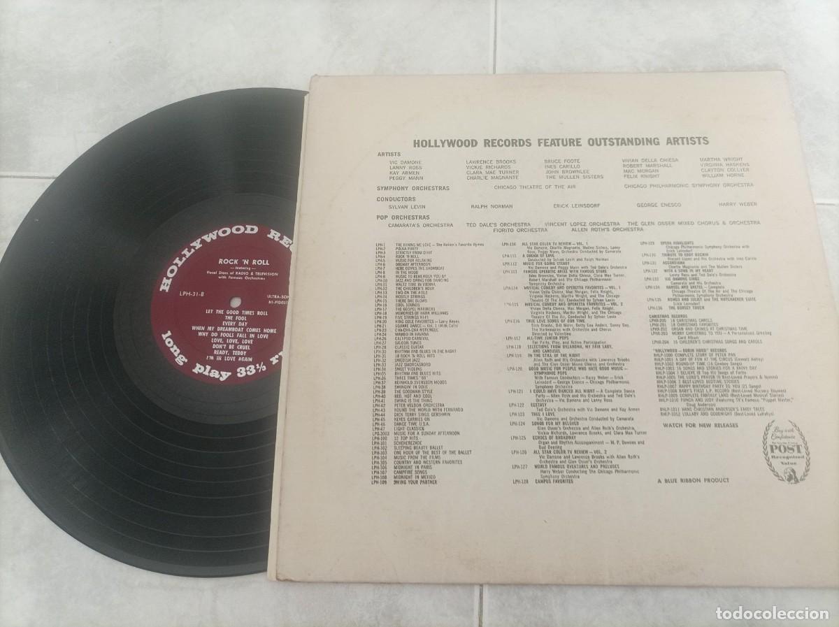 Discos de vinilo: Lp original USA rock and roll hits - Foto 2
