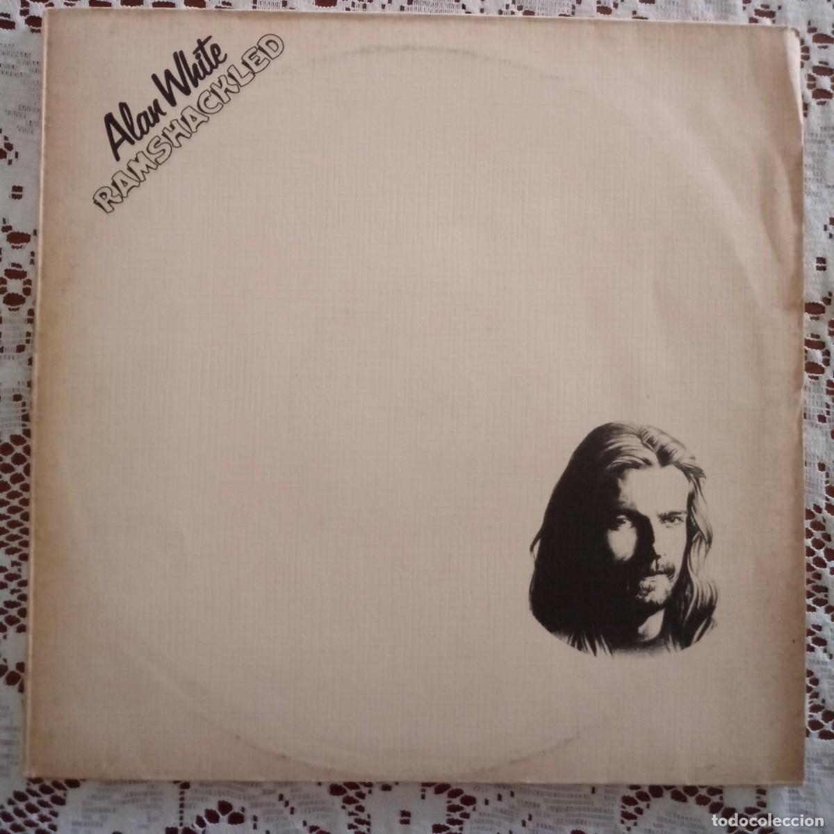 Discos de vinilo: Alan White (YES) Ramshackled (LP Argentina) - Foto 1