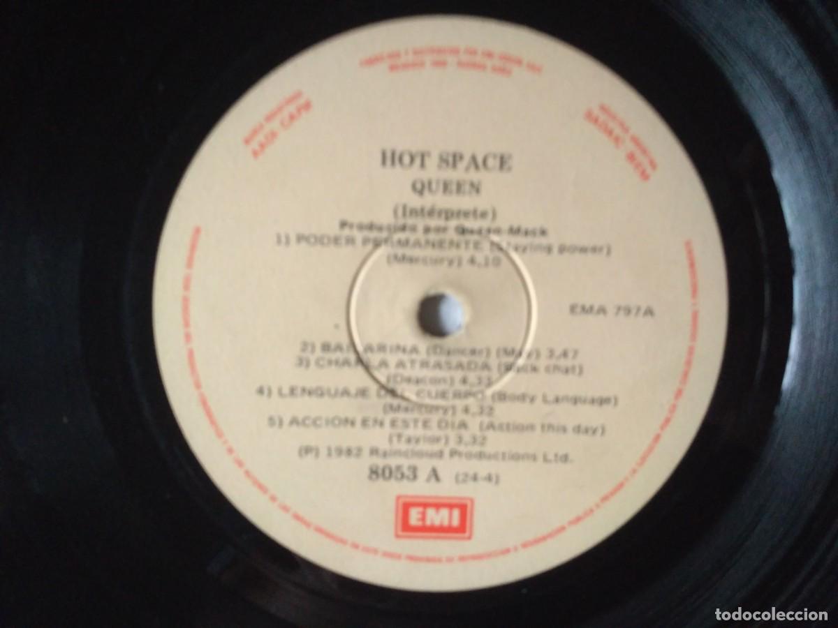 Discos de vinilo: Queen - Hot Space (LP Argentina) - Foto 4