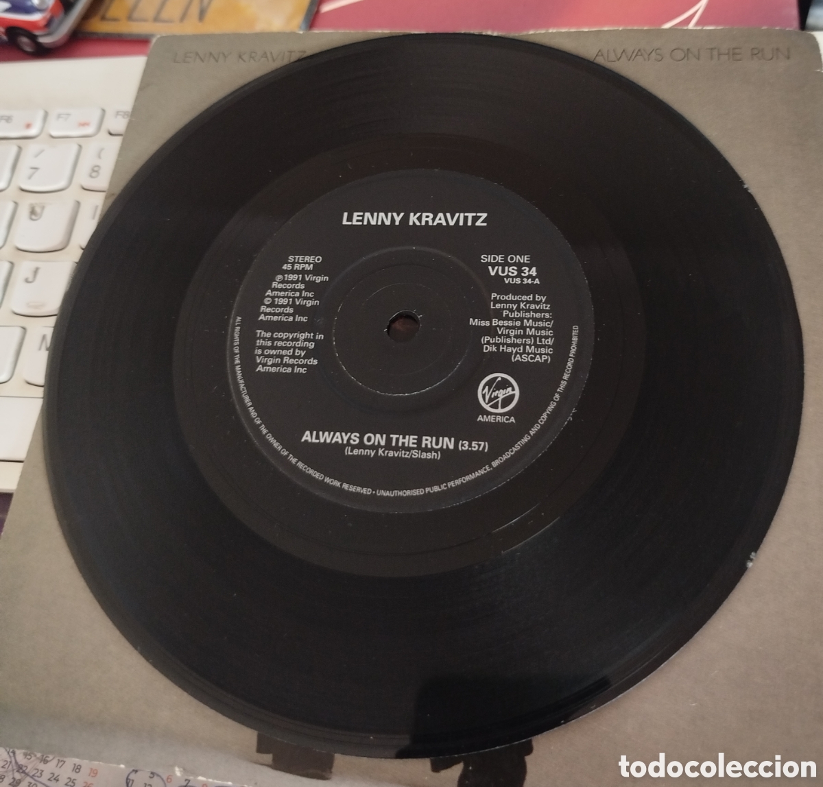 Discos de vinilo: Lenny Kravitz &lrm;&ndash; Always On The Run - Foto 2