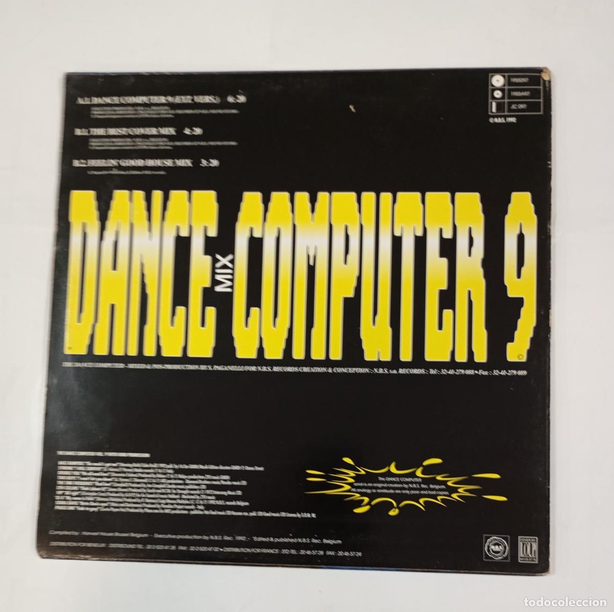 Discos de vinilo: DANCE COMPUTER MIX. 9. DOUBLE MIX. MAXI-SINGLE. TDKDA10 - Foto 2