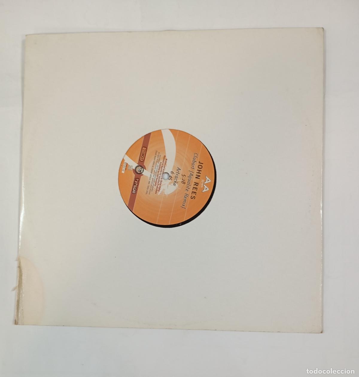 Discos de vinilo: John Rees. Clubart. Maxi-Single. TDKDA10 - Foto 2