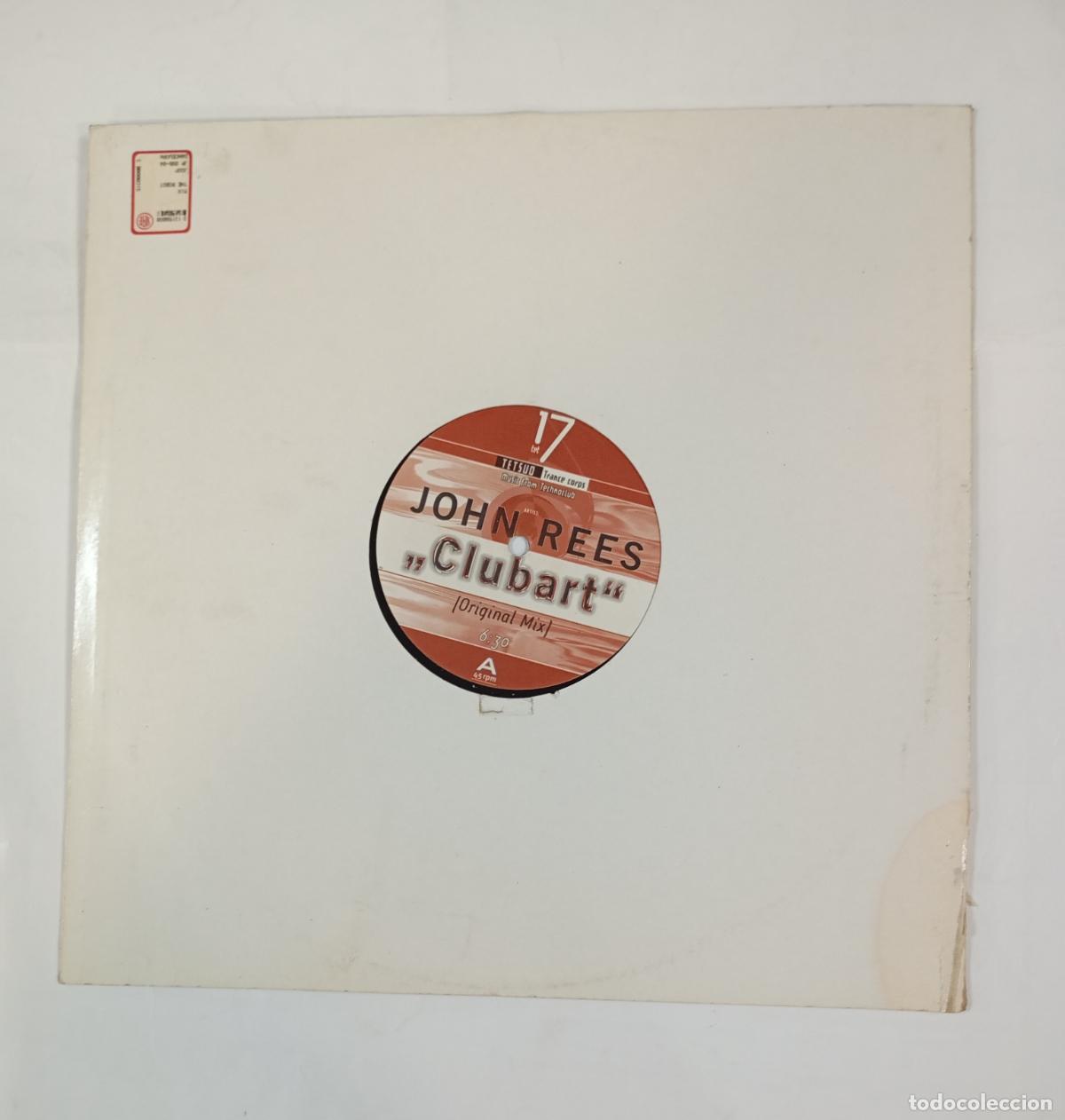 Discos de vinilo: John Rees. Clubart. Maxi-Single. TDKDA10 - Foto 1
