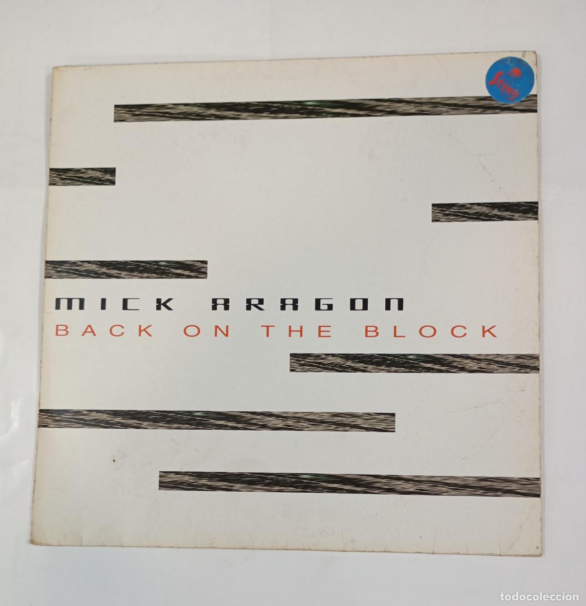 Discos de vinilo: Back On The Block. Mick Aragon. MAXI-SINGLE. TDKDA11 - Foto 1