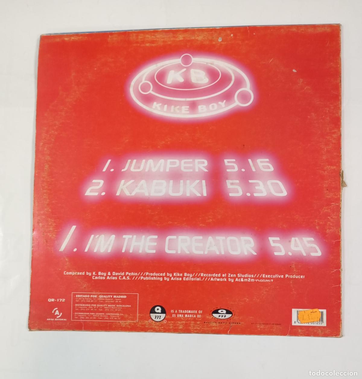 Discos de vinilo: KIKE BOY. KABUKI. MAXI-SINGLE. TDKDA11 - Foto 2