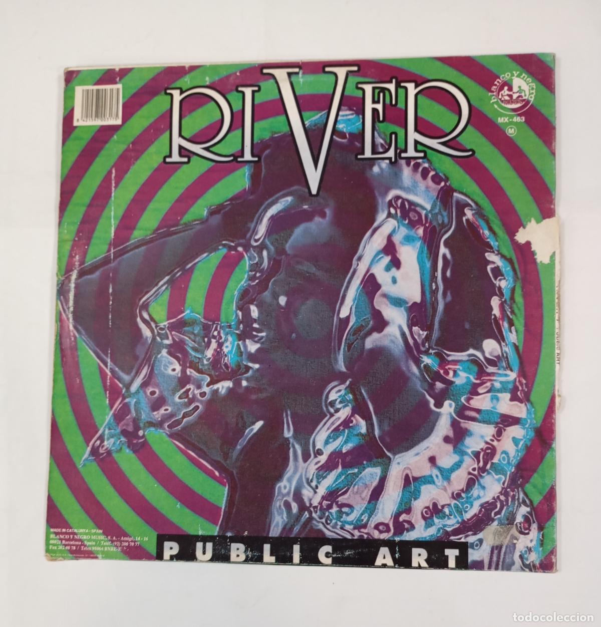 Discos de vinilo: PUBLIC ART - RIVER. MAXI-SINGLE. TDKDA11 - Foto 2