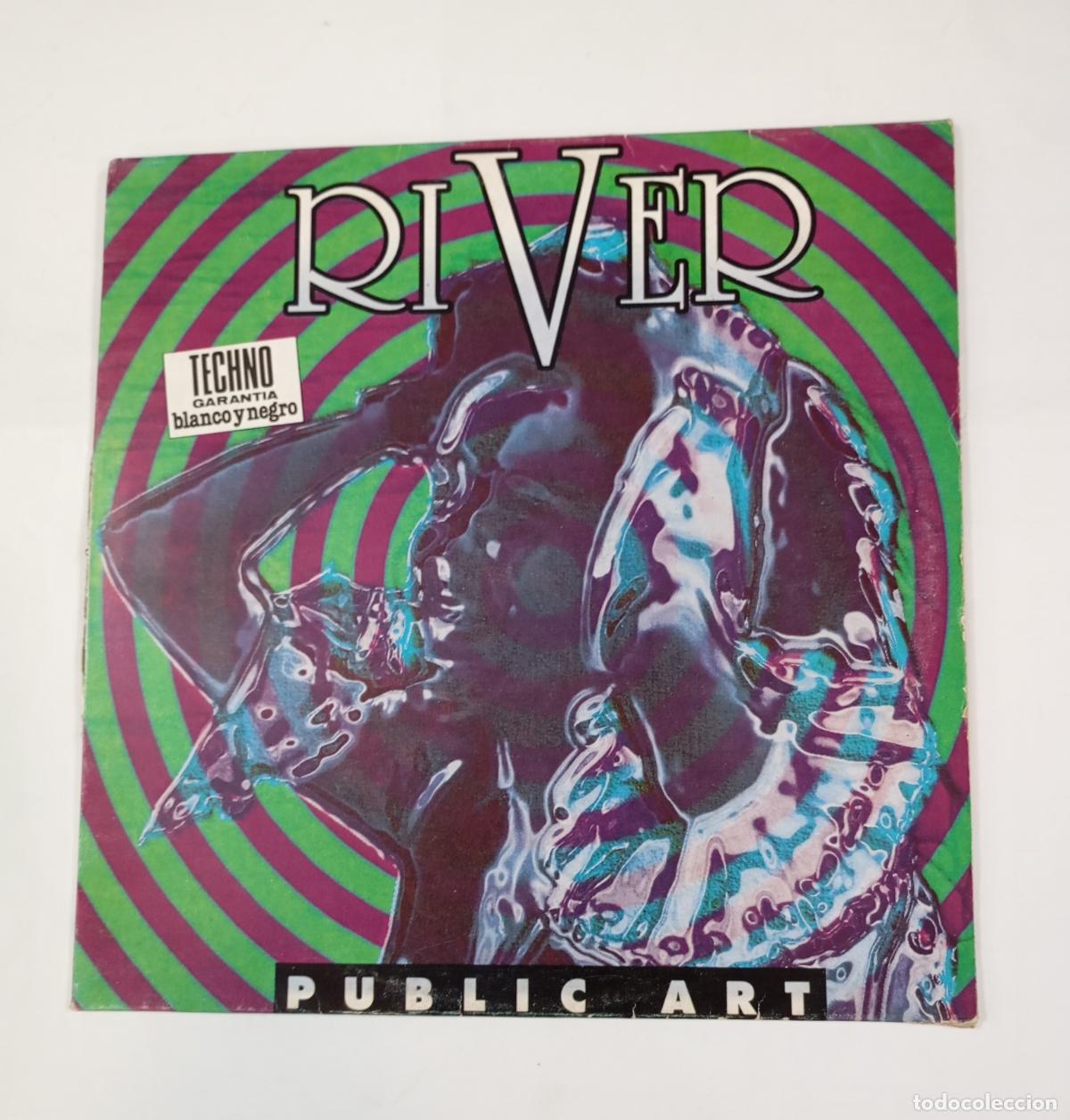 Discos de vinilo: PUBLIC ART - RIVER. MAXI-SINGLE. TDKDA11 - Foto 1