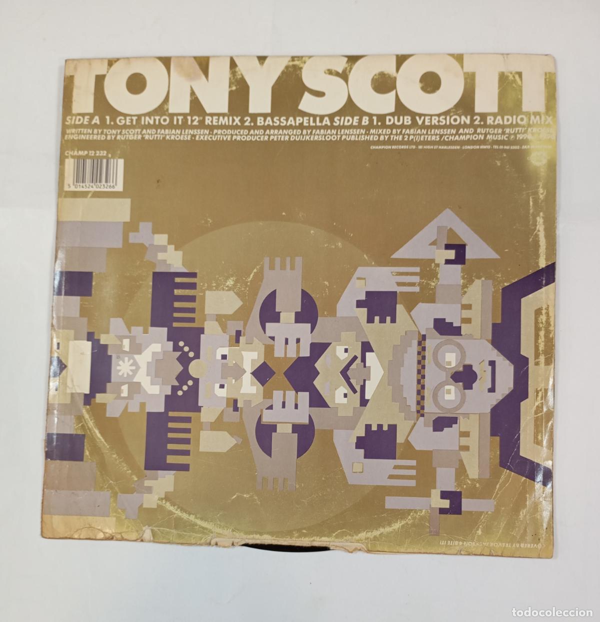 Discos de vinilo: TONY SCOTT. Get Into It. MAXI-SINGLE. TDKDA11 - Foto 2