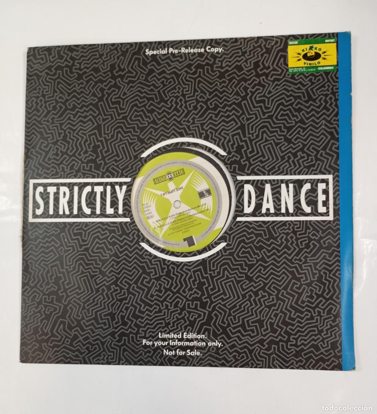 Discos de vinilo: STRICTLY DANCE. MAXI-SINGLE. TDKDA11 - Foto 1