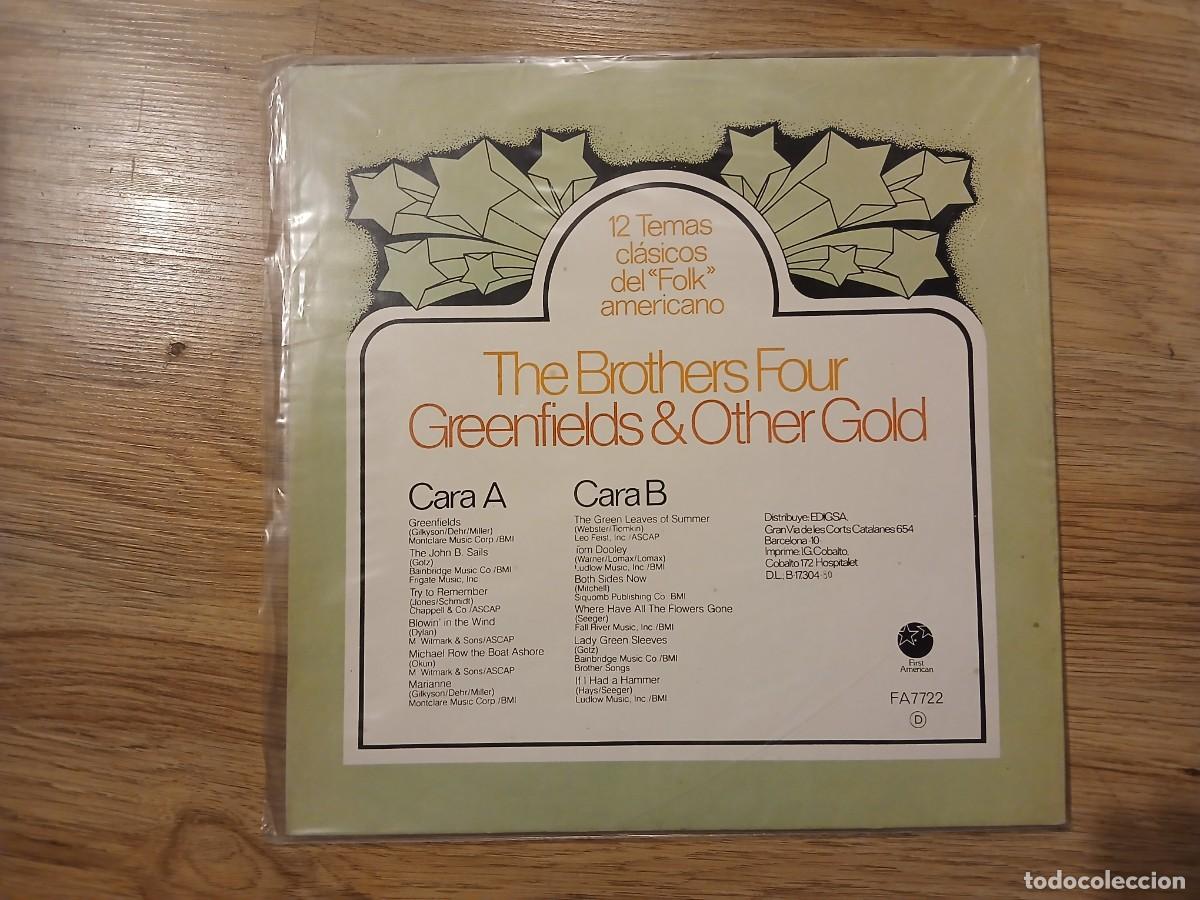 Discos de vinilo: The Brothers Four - Greenfields & Other Gold - Foto 2