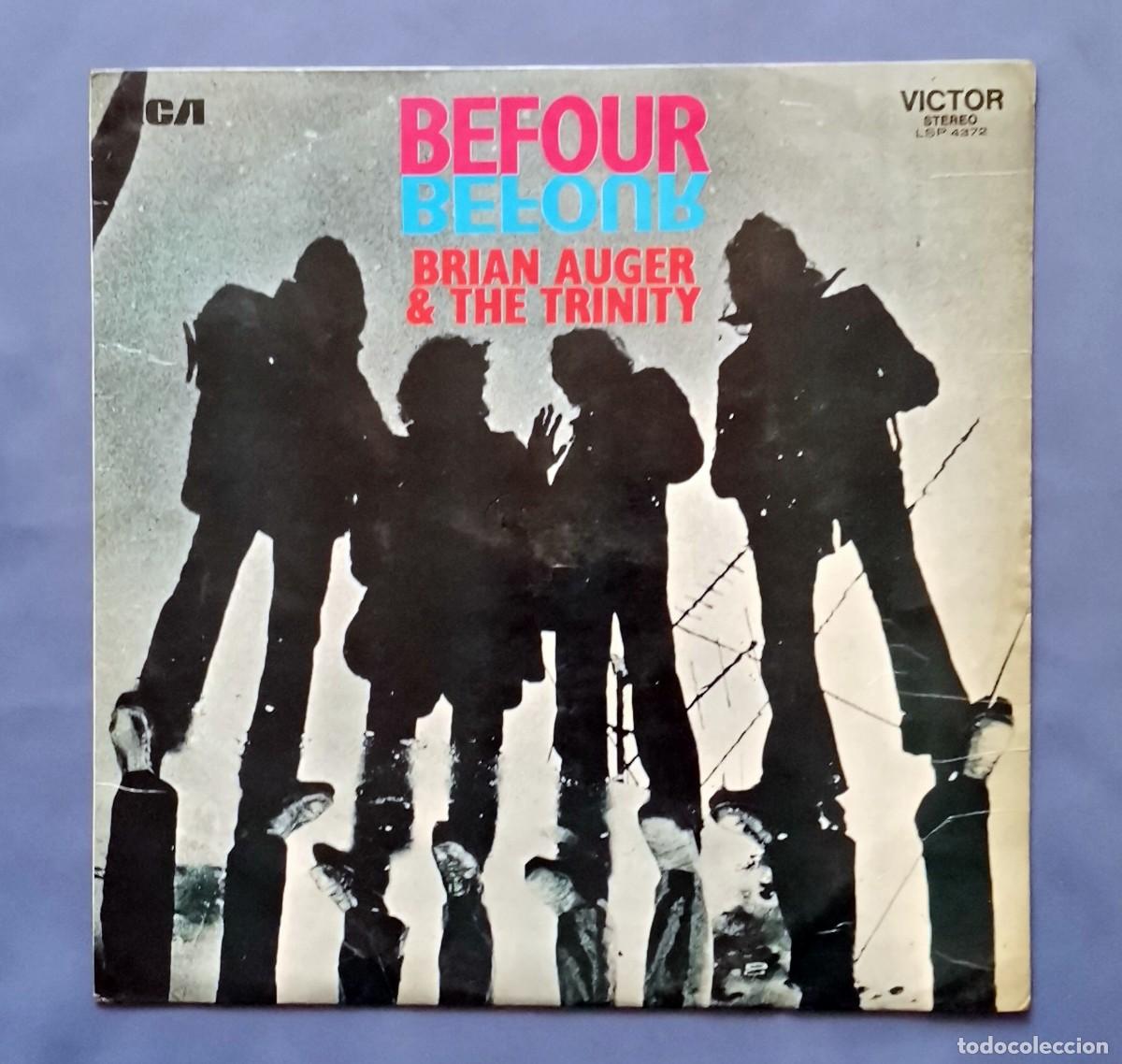 Discos de vinilo: Brian Auger & The Trinity - Befour LP &iexcl;&iexcl;&iexcl;PORTADA S&Oacute;LO!!! - Foto 1